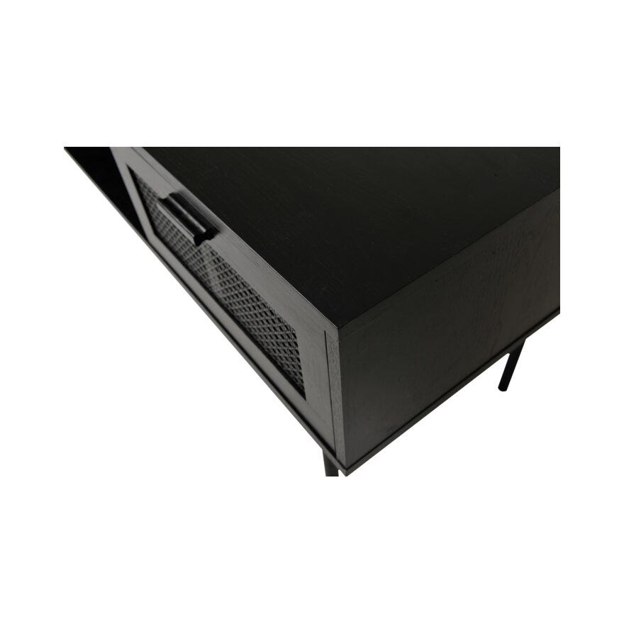 RAFFELS TV-benk B:160 cm i Svart