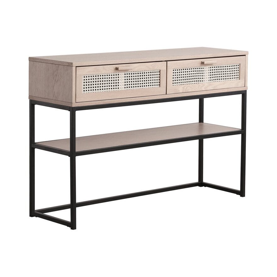RAFFELS Konsollbord B:120 cm i Beige/natur