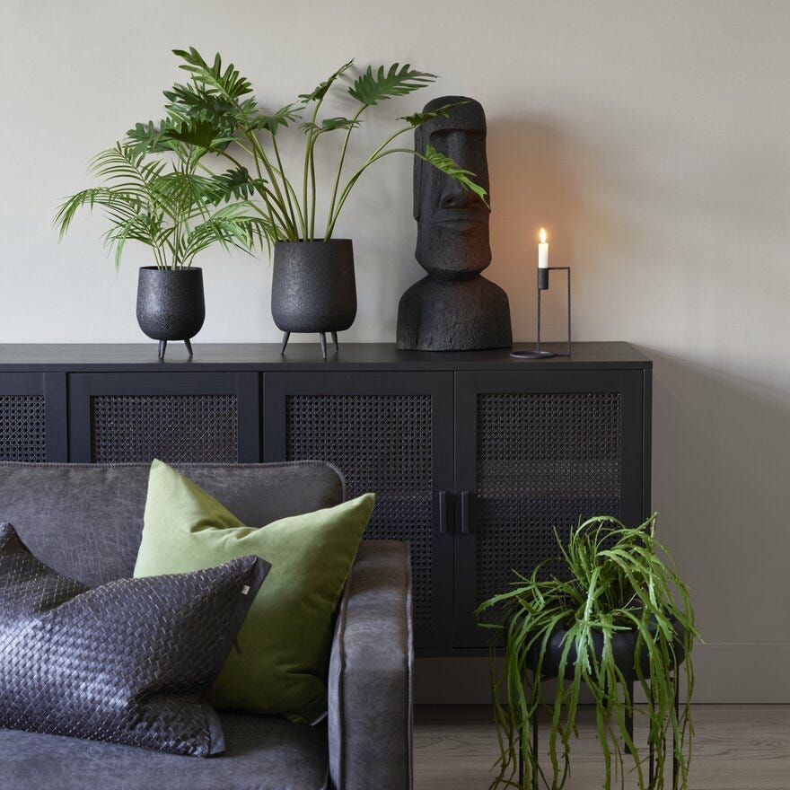 PHILODENDRON Kunstig plante H65 cm i Grønn