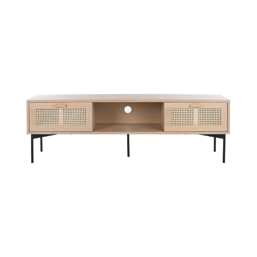 RAFFELS TV-benk B:160 cm i Beige/natur
