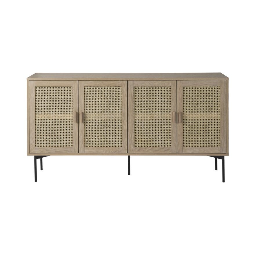 RAFFELS Skjenk B:175 cm i Beige/natur