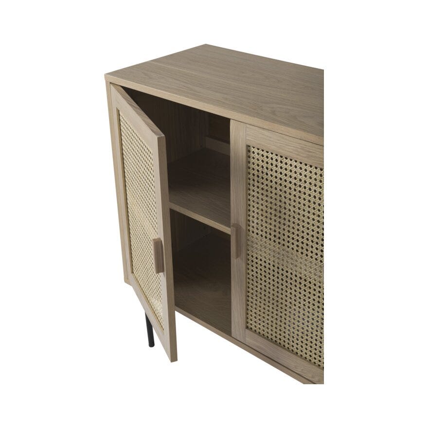 RAFFELS Skjenk B:175 cm i Beige/natur