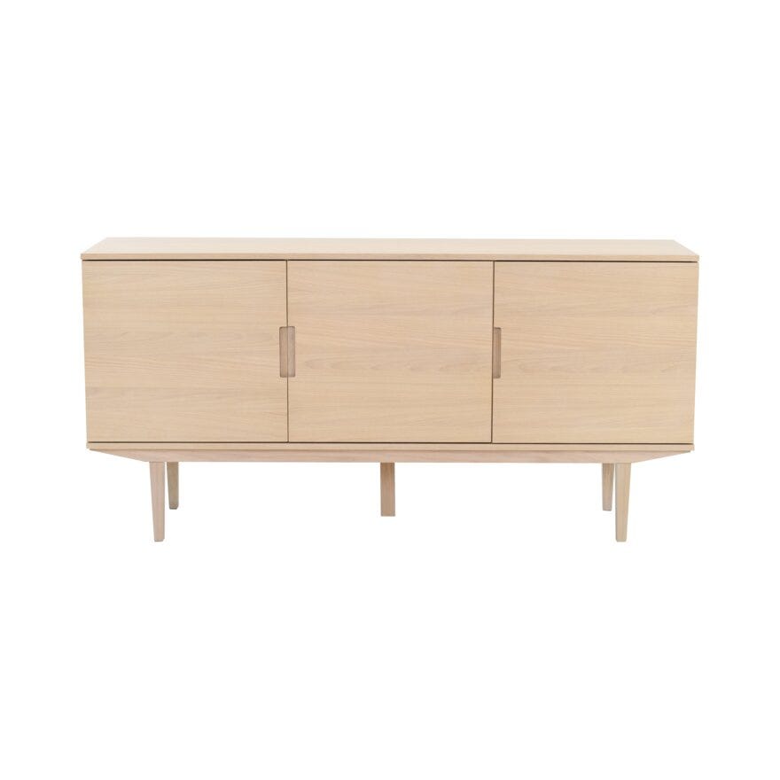 SAGENE Skjenk 155x41 cm i Beige/natur