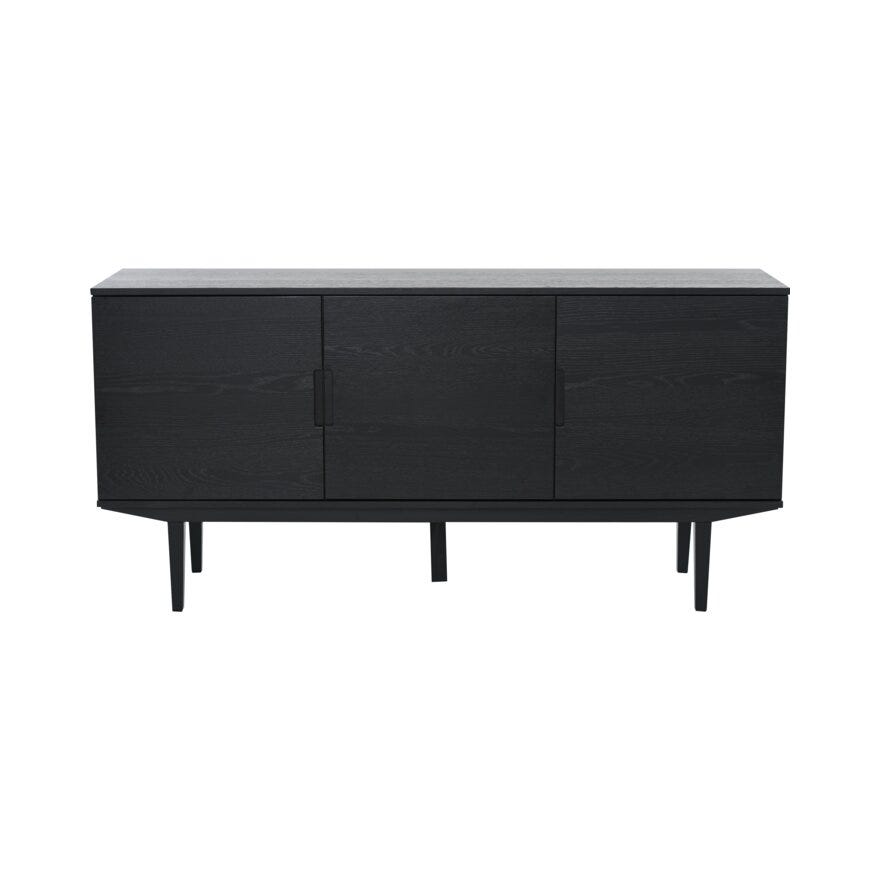 SAGENE Skjenk 155x41 cm i Svart