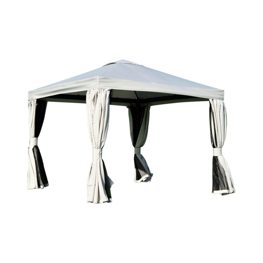 SOLADO 26 Paviljong 300x400 cm i Beige/natur