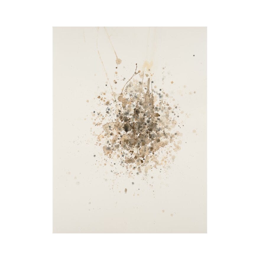 Maren Baxter SPLASH Kunsttrykk 40x30 cm i Beige/natur