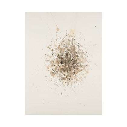 Maren Baxter SPLASH Kunsttrykk 40x30 cm i Beige/natur