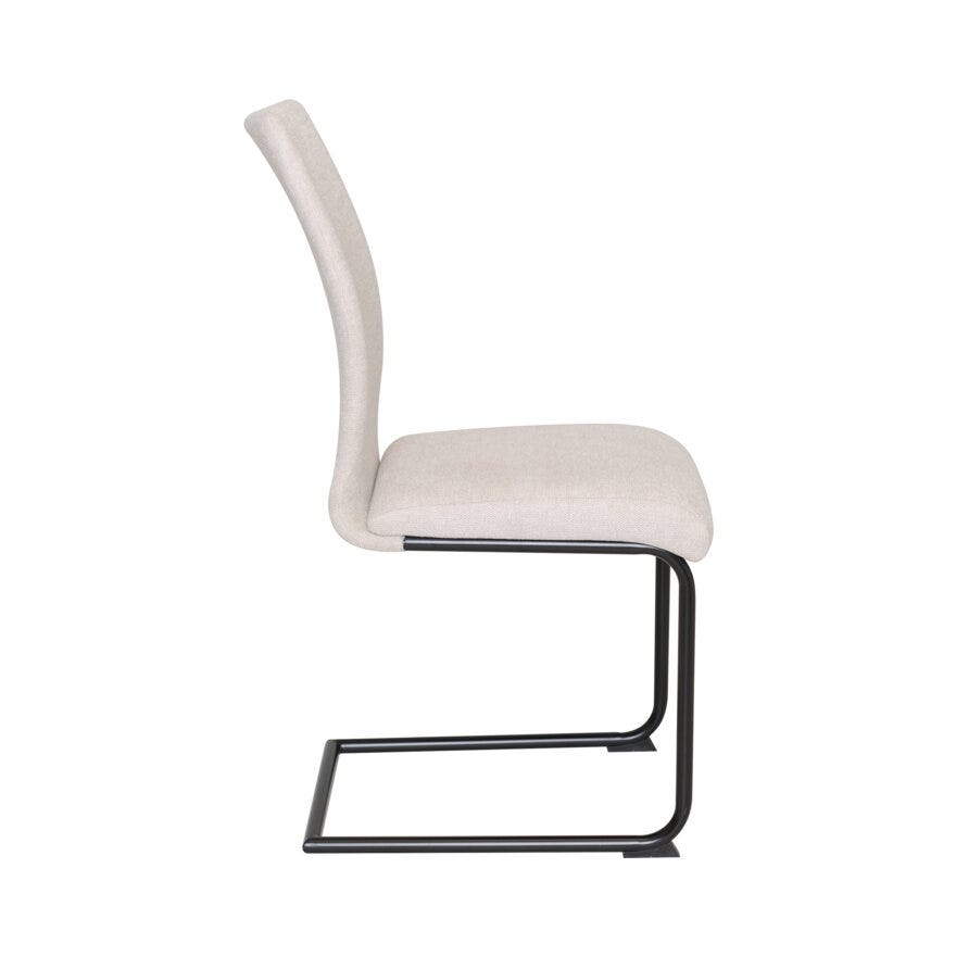 STELLA Spisestol i Beige/natur