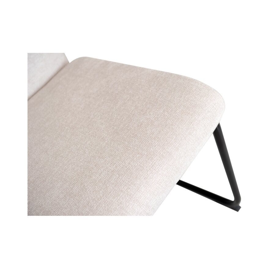 STELLA Spisestol i Beige/natur