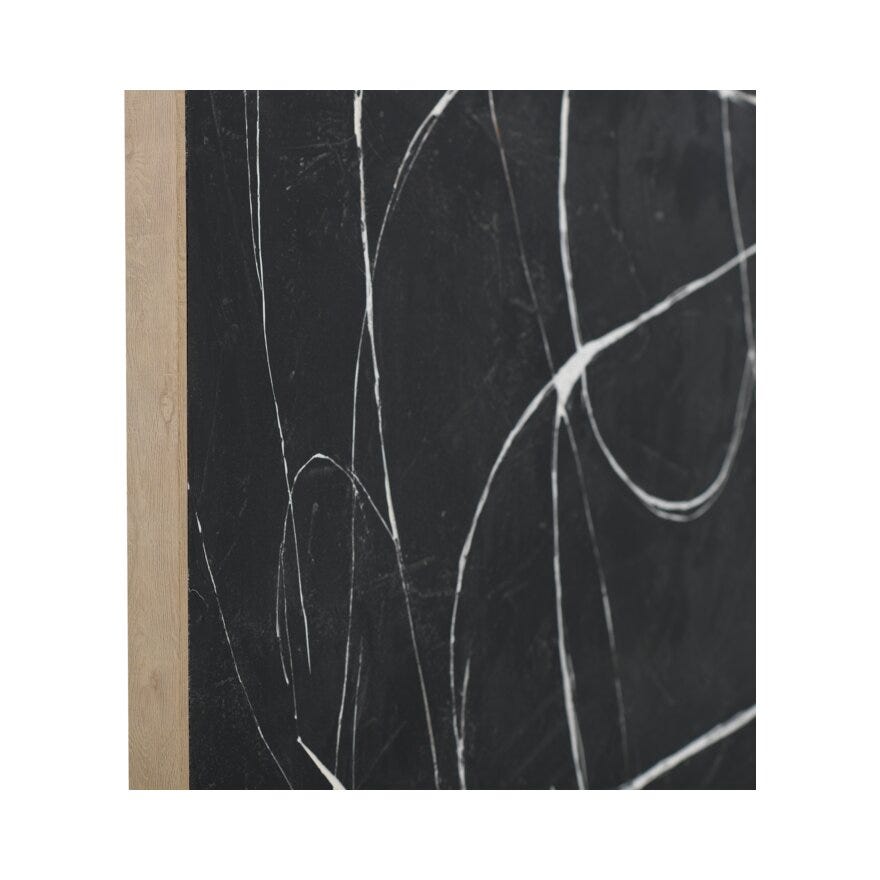 TAY Canvas bilde 100x100 cm i Svart