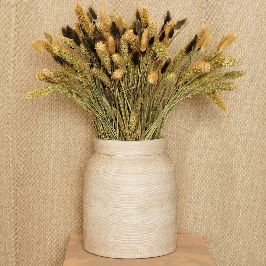 THERA Vase Ø23 cm i Hvit