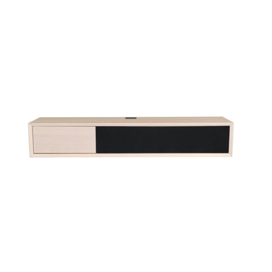 VISION TV-benk 133x32 cm i Beige/natur