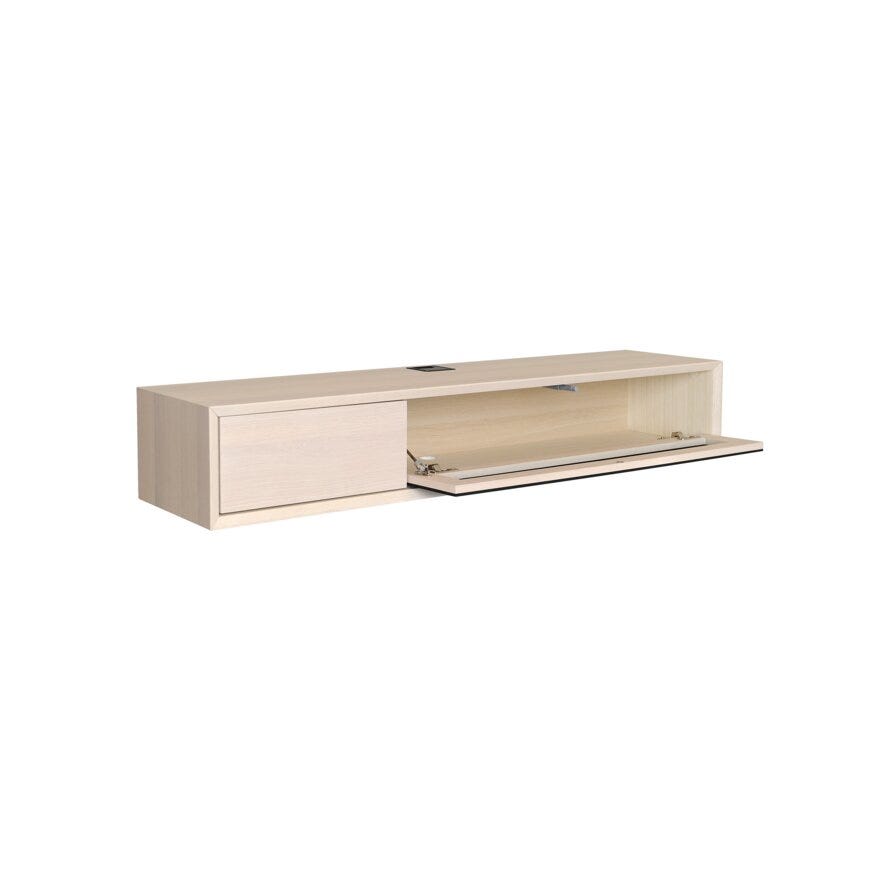 VISION TV-benk 133x32 cm i Beige/natur