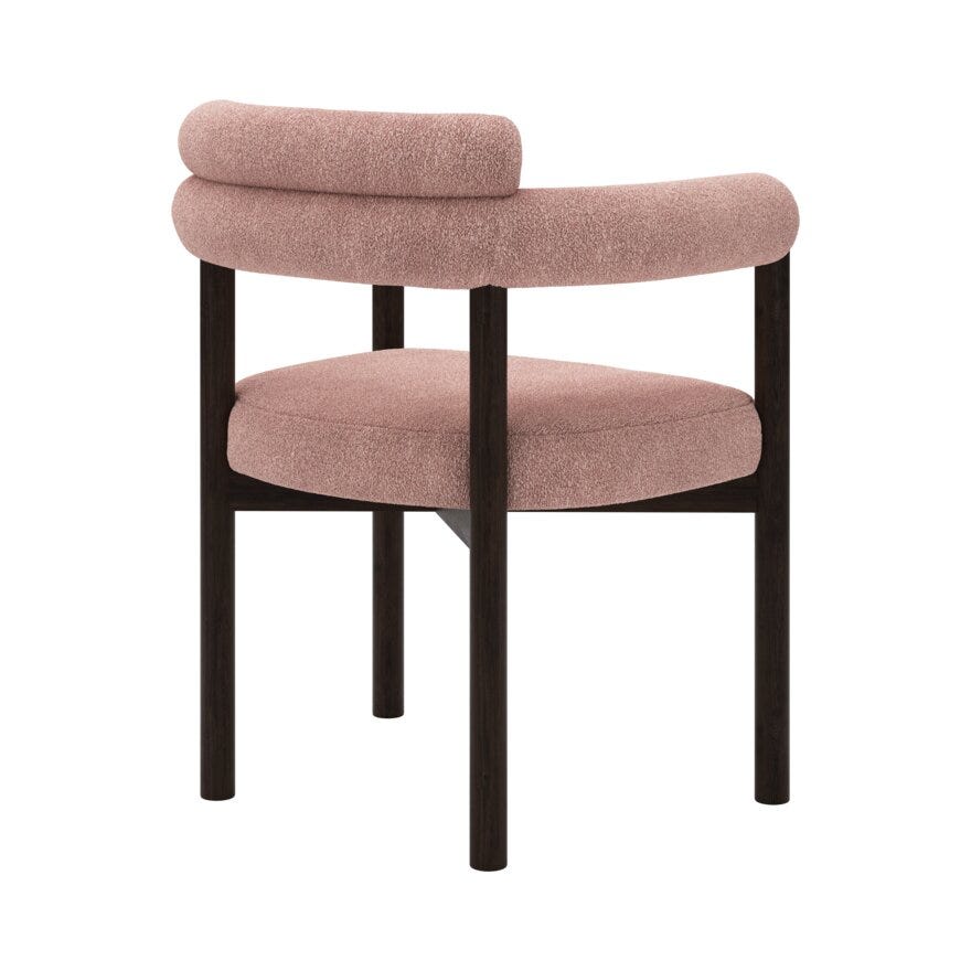 BARDO TREND Spisestol med armlene i Rosa