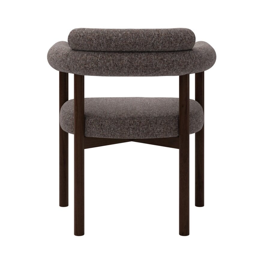 Storm Storm BARDO Spisestol med armlene i Beige/natur designet av Storm Pedersen