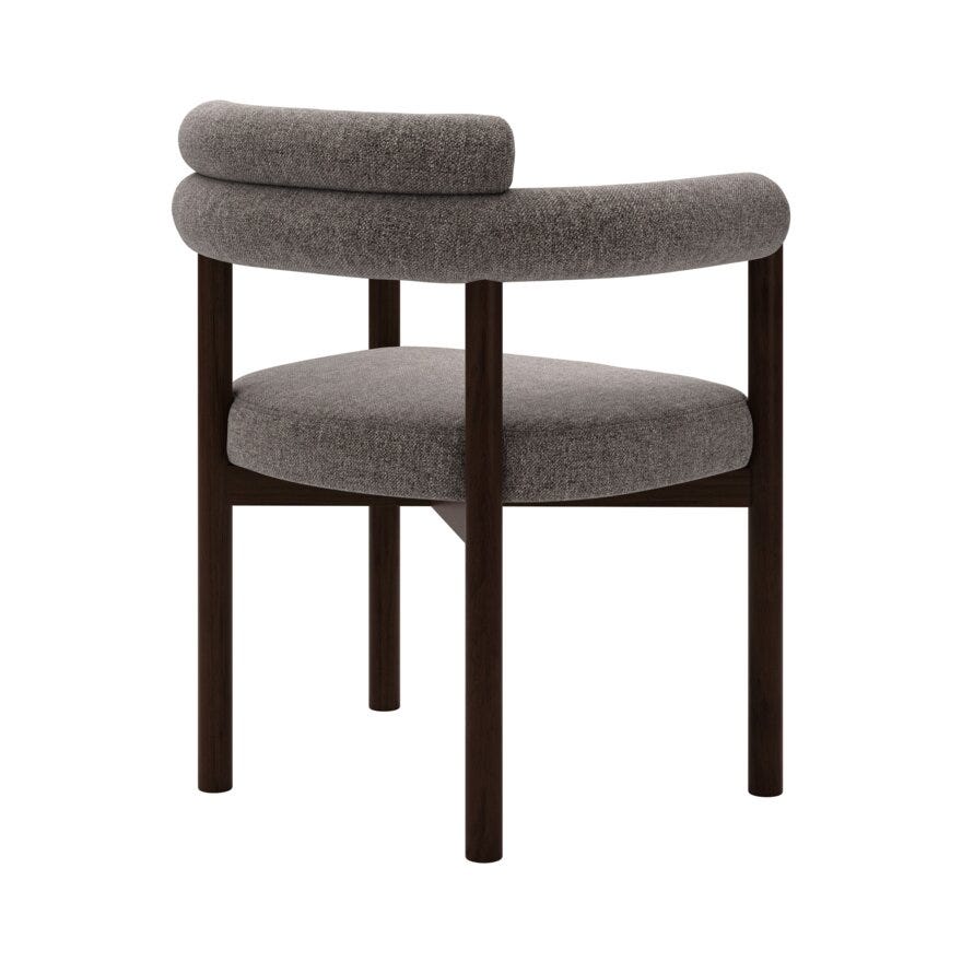 Storm Storm BARDO Spisestol med armlene i Beige/natur designet av Storm Pedersen