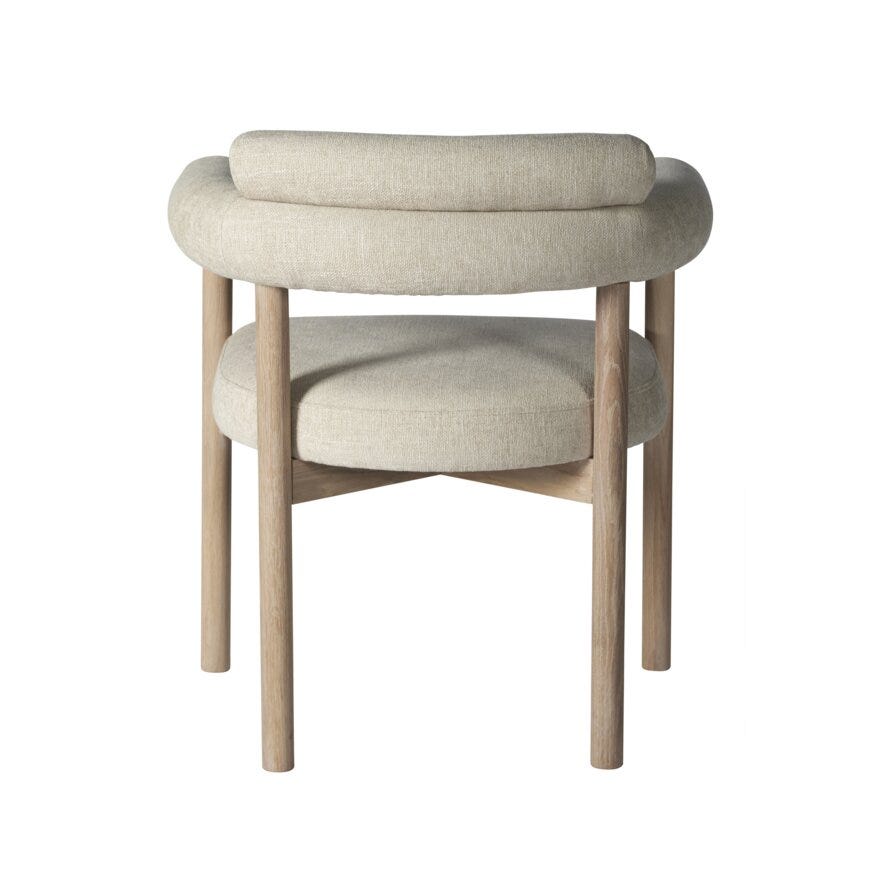 Bohus Exclusive by Storm Storm BARDO Spisestol med armlene i Beige/natur designet av Storm Pedersen