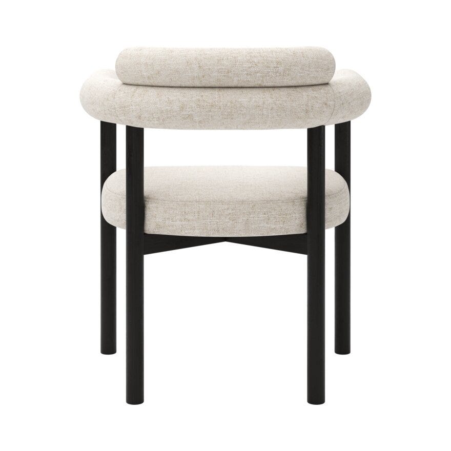 Bohus Exclusive by Storm Storm BARDO Spisestol med armlene i Beige/natur designet av Storm Pedersen