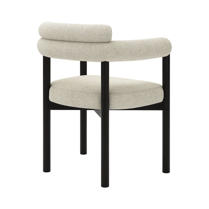 Bohus Exclusive by Storm Storm BARDO Spisestol med armlene i Beige/natur designet av Storm Pedersen