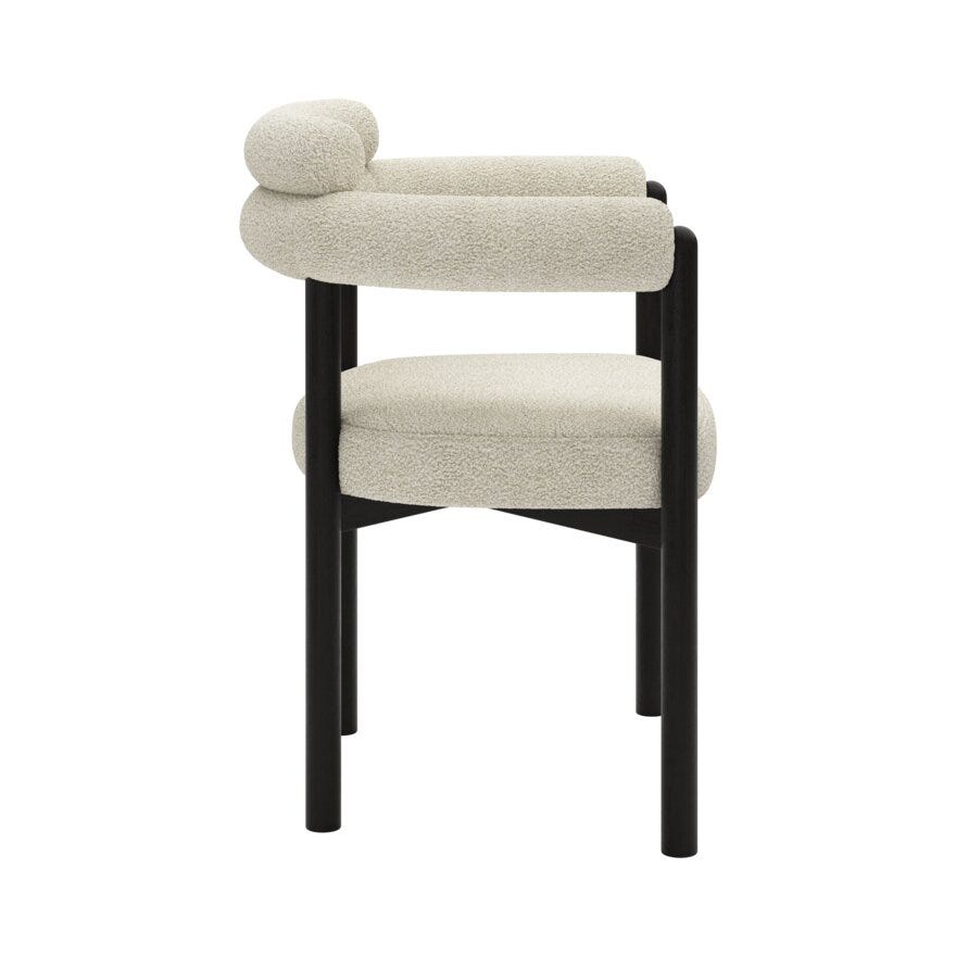 Bohus Exclusive by Storm Storm BARDO Spisestol med armlene i Beige/natur designet av Storm Pedersen