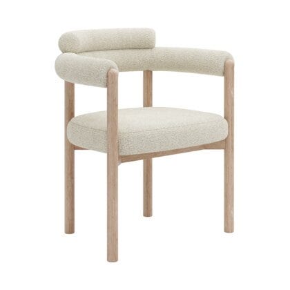 Bohus Exclusive by Storm Storm BARDO Spisestol med armlene i Beige/natur designet av Storm Pedersen