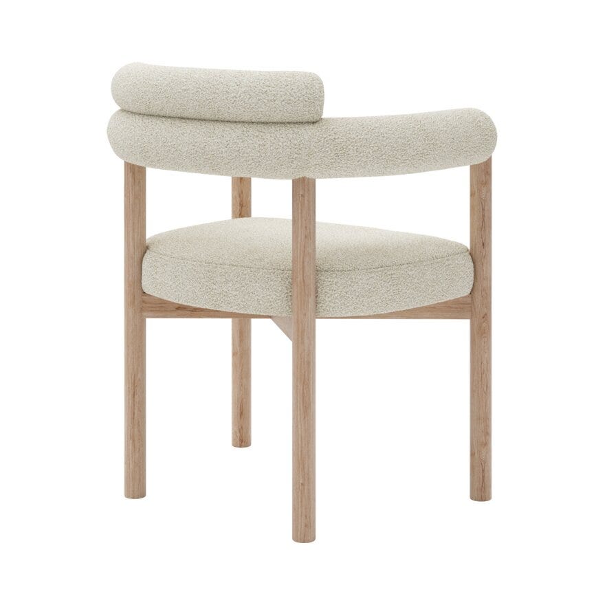 Bohus Exclusive by Storm Storm BARDO Spisestol med armlene i Beige/natur designet av Storm Pedersen