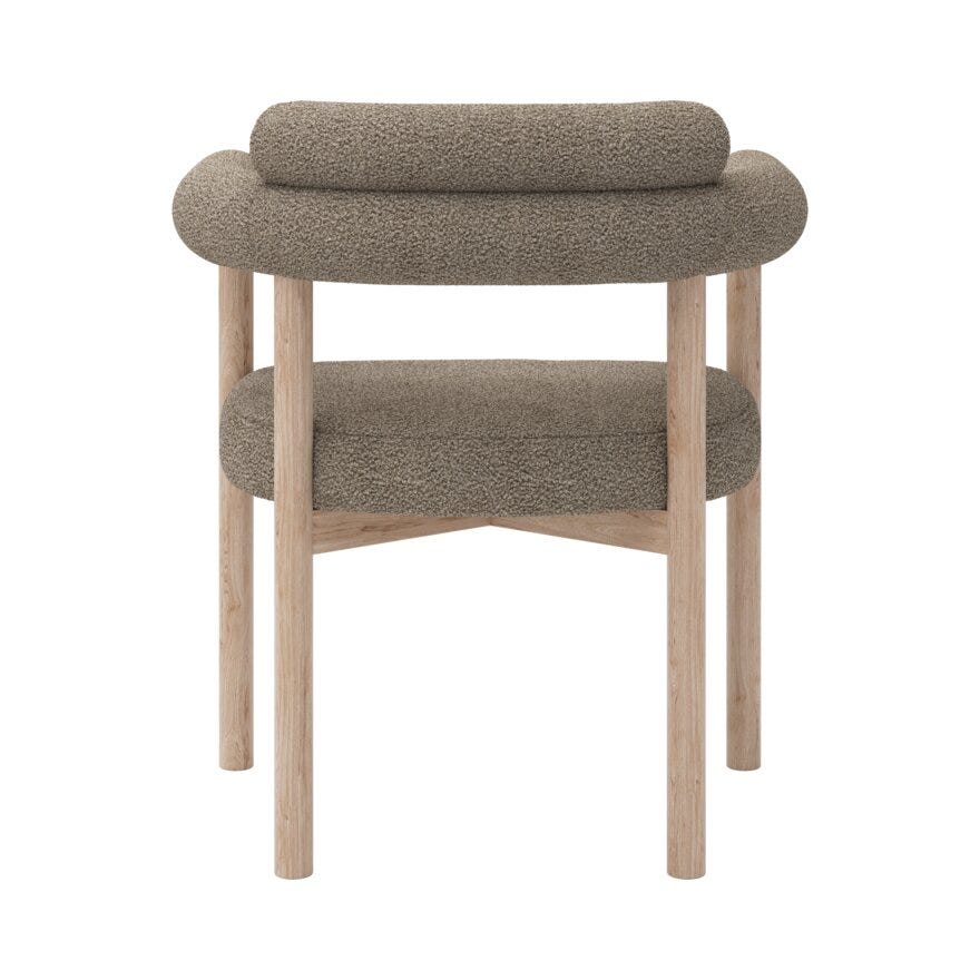 Bohus Exclusive by Storm Storm BARDO Spisestol med armlene i Beige/natur designet av Storm Pedersen