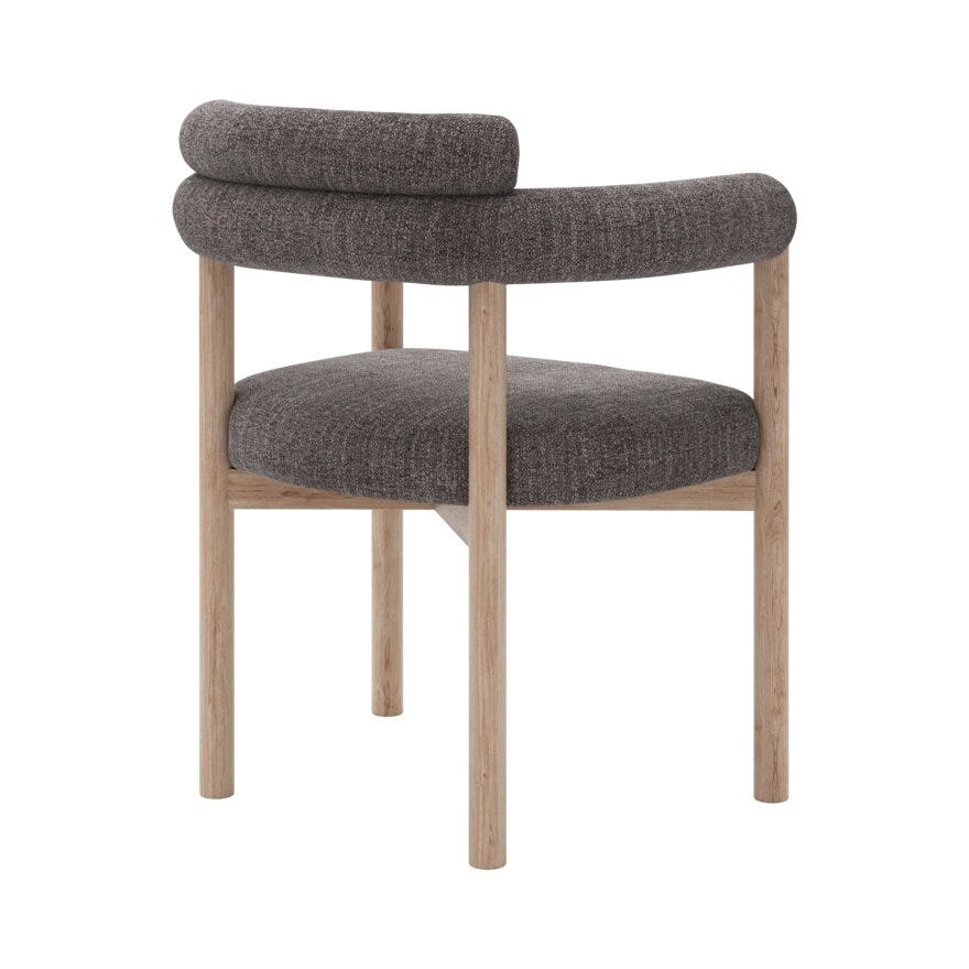 Bohus Exclusive by Storm Storm BARDO Spisestol med armlene i Brun designet av Storm Pedersen