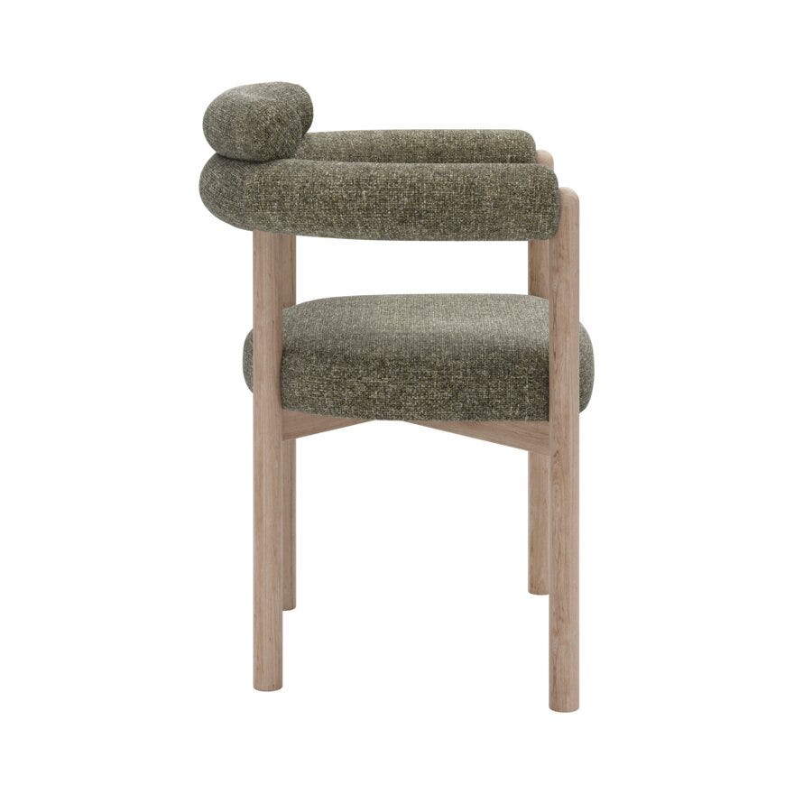 Bohus Exclusive by Storm Storm BARDO Spisestol med armlene i Grønn designet av Storm Pedersen