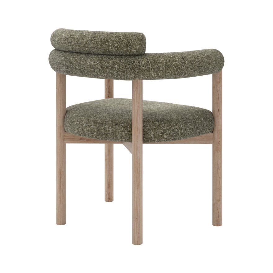Bohus Exclusive by Storm Storm BARDO Spisestol med armlene i Grønn designet av Storm Pedersen