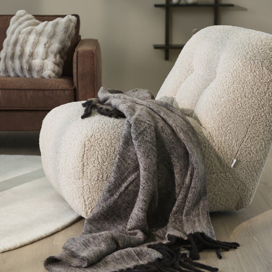 Jakobsen COOPER Loungestol i Beige/natur
