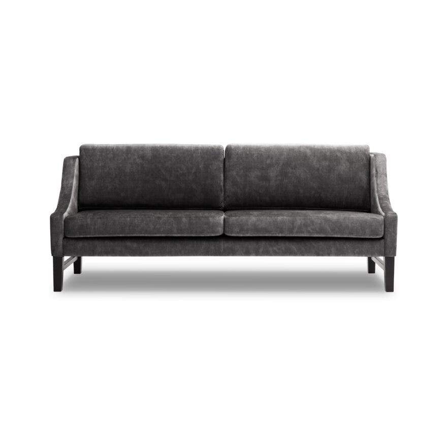 DAVOS Spisesofa med armlene 198x79 cm i Grå