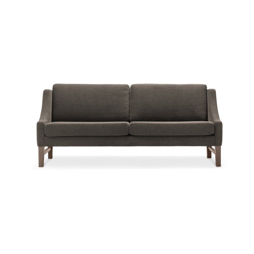 DAVOS Spisesofa med armlene 228x79 cm i Brun