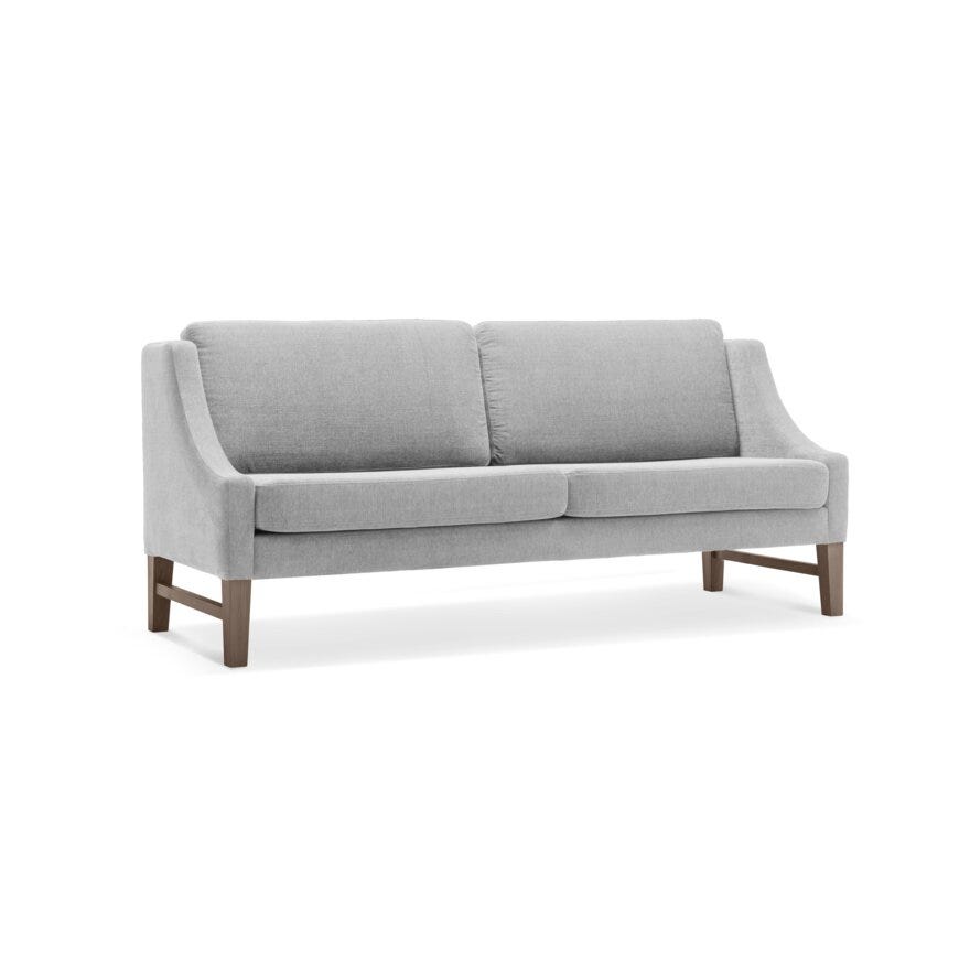 DAVOS Spisesofa med armlene 198x79 cm i Grå