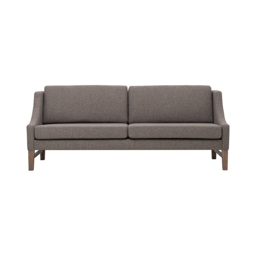 DAVOS Spisesofa med armlene 243x79 cm i Beige/natur