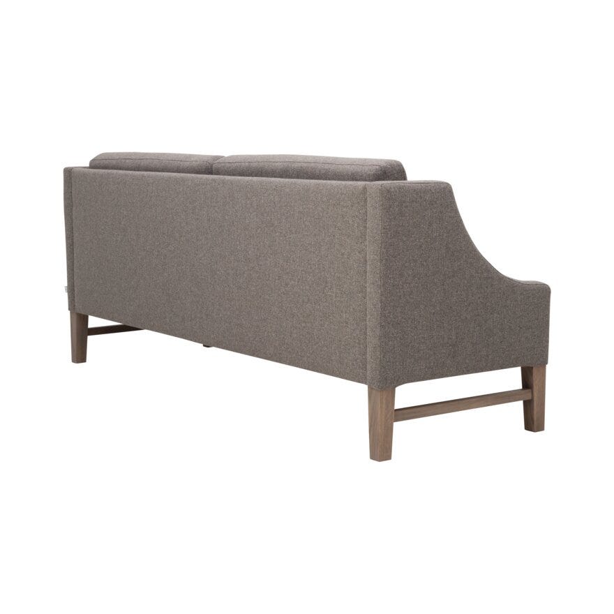 DAVOS Spisesofa med armlene 243x79 cm i Beige/natur