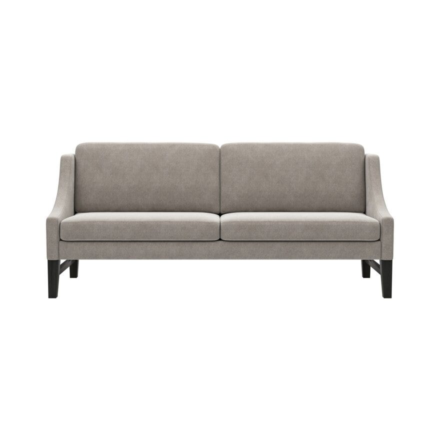 DAVOS Spisesofa med armlene 213x79 cm i Grå