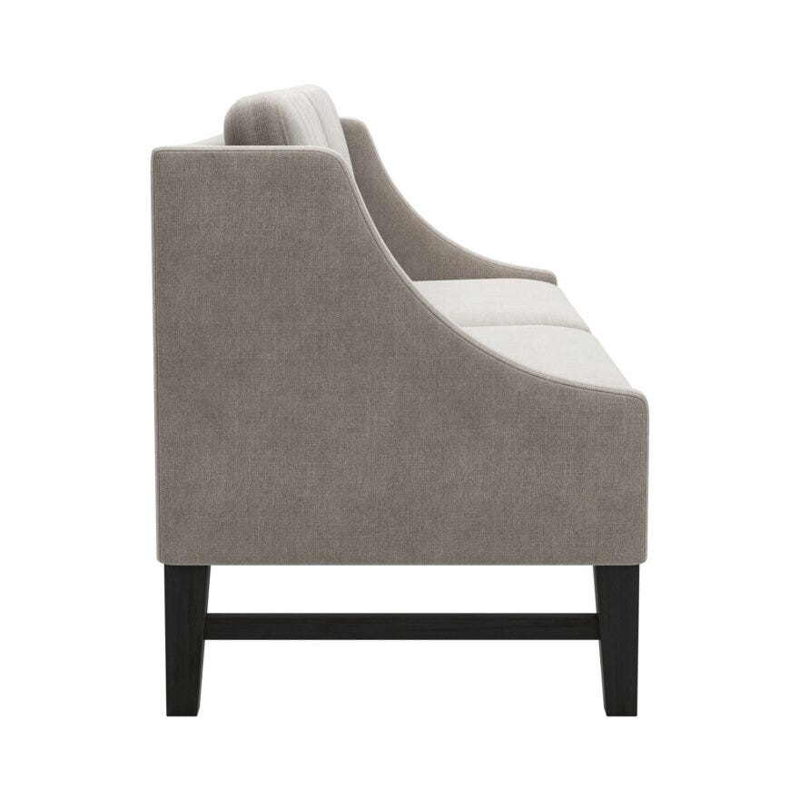 DAVOS Spisesofa med armlene 213x79 cm i Grå