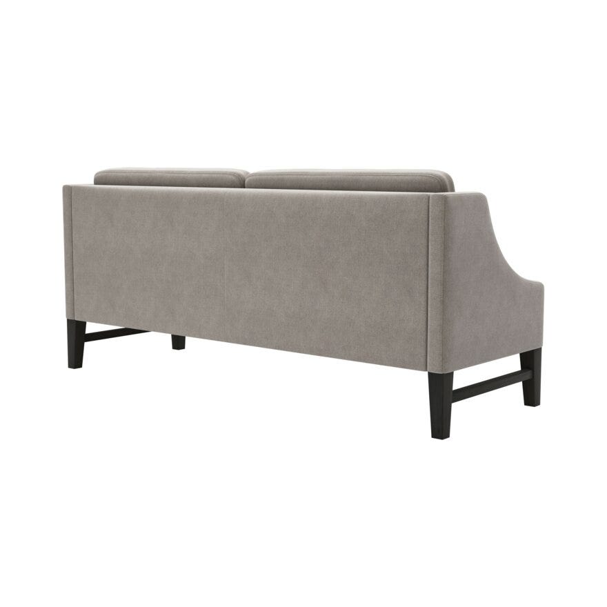 DAVOS Spisesofa med armlene 213x79 cm i Grå