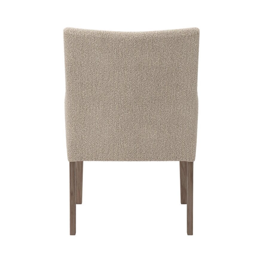 ELLA (M) Spisestol med armlene i Beige/natur