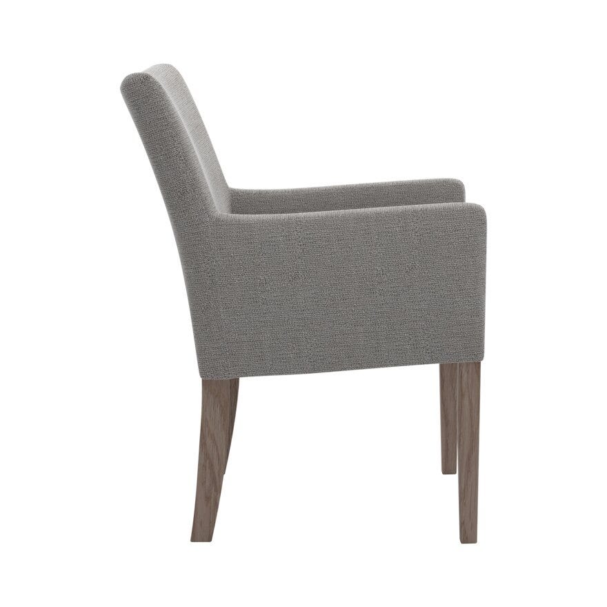 ELLA (M) Spisestol med armlene i Grå