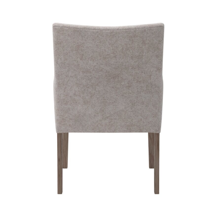 ELLA (M) Spisestol med armlene i Beige/natur