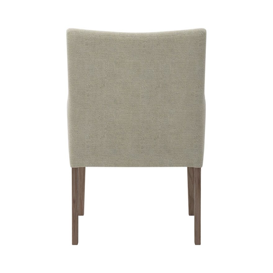 ELLA (M) Spisestol med armlene i Beige/natur