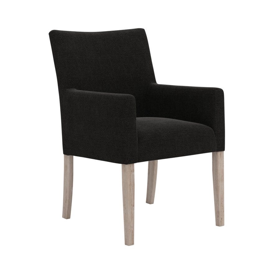 Jakobsen Copenhagen ELLA (M) Spisestol med armlene i Svart
