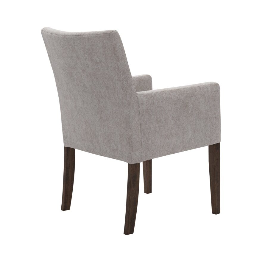 Jakobsen ELLA (M) Spisestol med armlene i Beige/natur