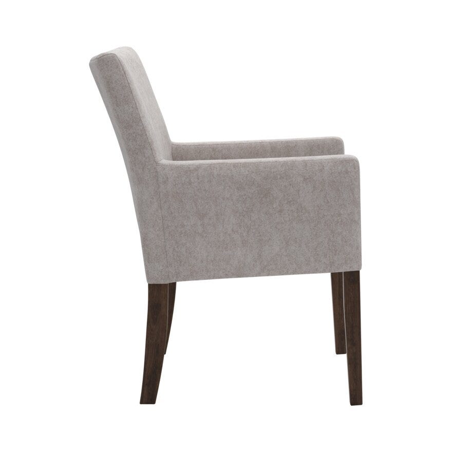 Jakobsen ELLA (M) Spisestol med armlene i Beige/natur