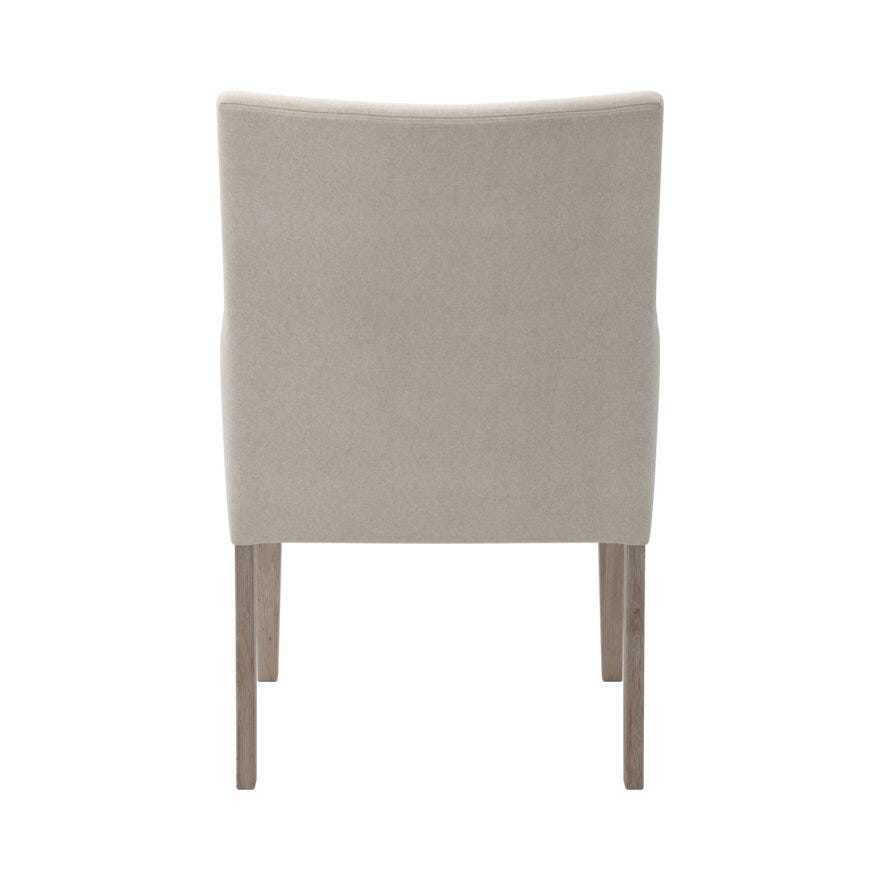 Jakobsen ELLA (M) Spisestol med armlene i Beige/natur