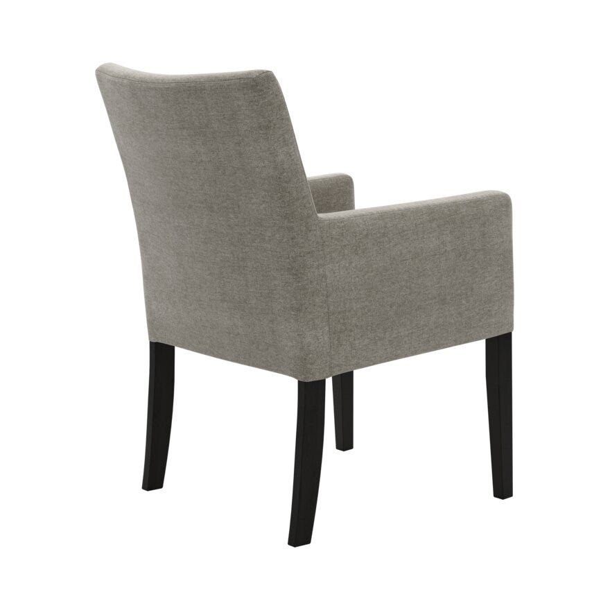 Jakobsen ELLA (M) Spisestol med armlene i Beige/natur