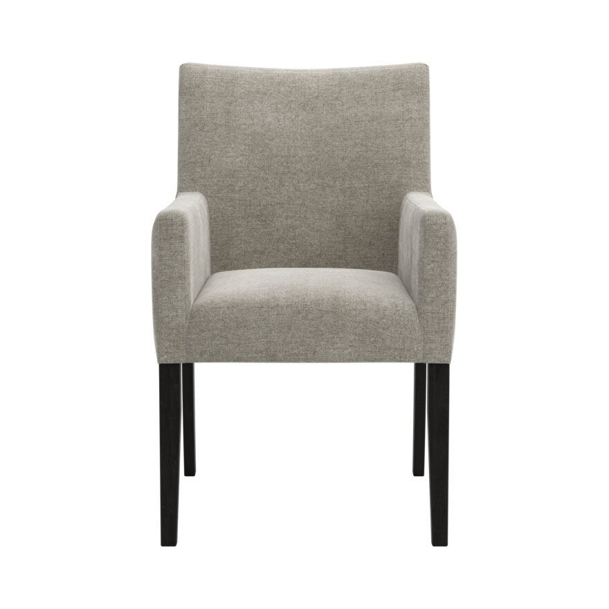 Jakobsen ELLA (M) Spisestol med armlene i Beige/natur