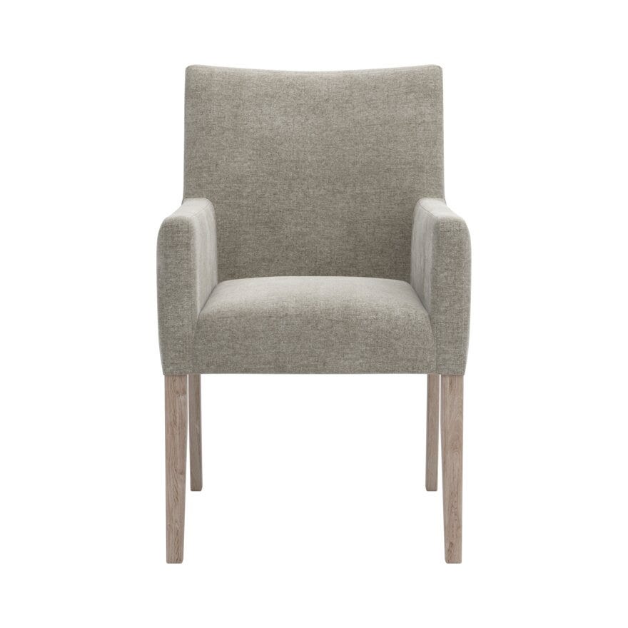 Jakobsen ELLA (M) Spisestol med armlene i Beige/natur